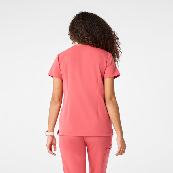 women's Pulmonary Pink Casma -  Scrub Top™