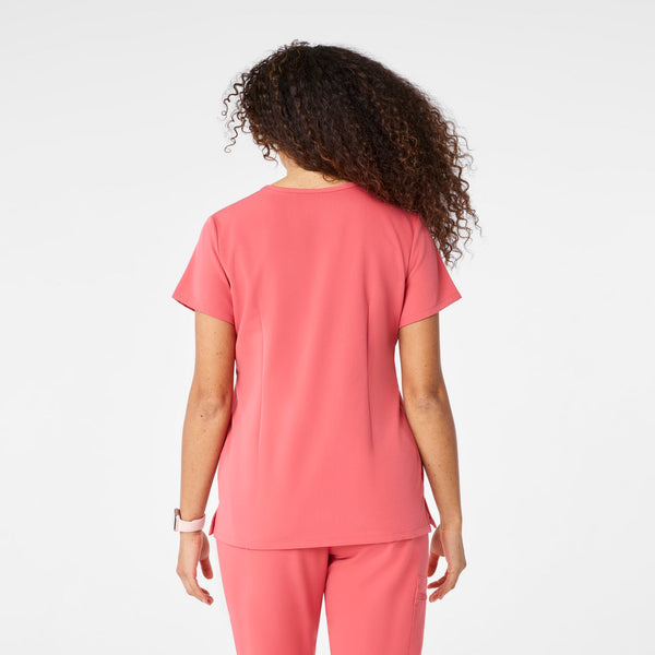 women's Pulmonary Pink Catarina -  Scrub Top™