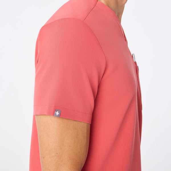 men's Pulmonary Pink Leon -  Scrub Top™