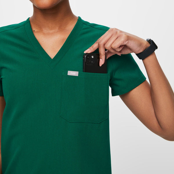 women's Hunter Green Catarina -  Scrub Top™