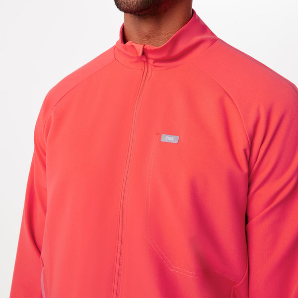 men's Fiery Coral Cobaki - Scrub Jacket