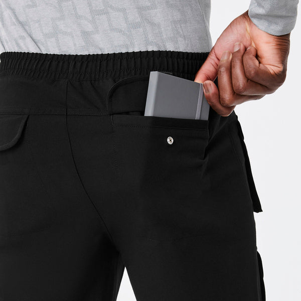 men's Black Dresden - Short Jogger Scrub Pant