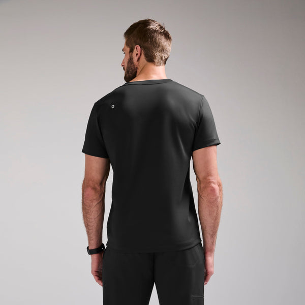 men's Black Logan FORMx V-Neck - Scrub Top™