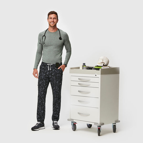 men's Camo Bonsai Slim Cairo FREEx™ - Tall Straight-Leg Scrub Pant