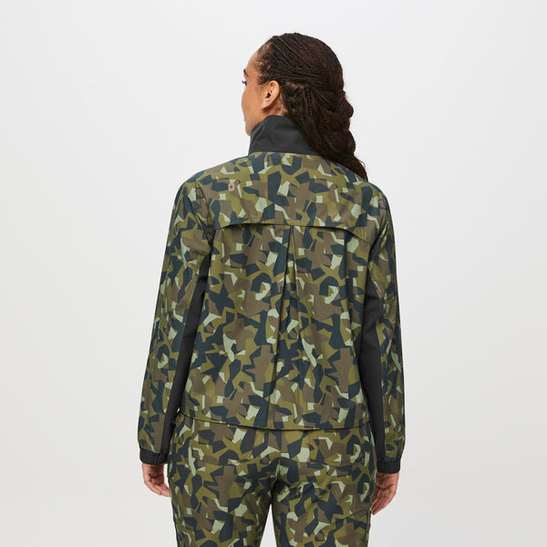 women's Camo Martini Olive Craighill FREEx™ - Scrub Jacket