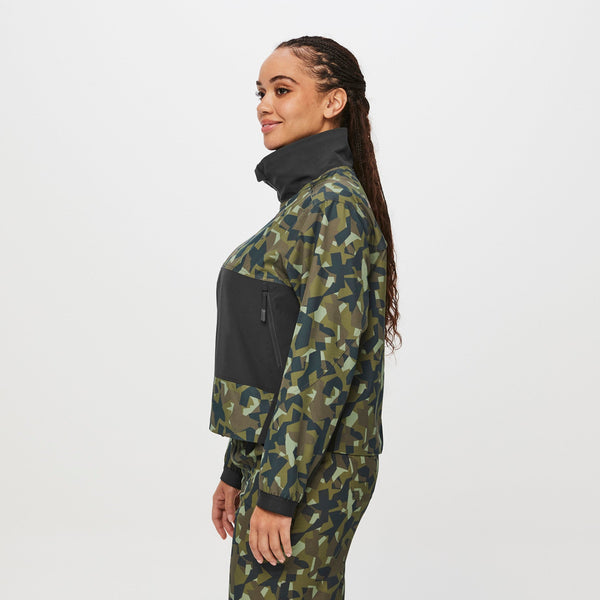 women's Camo Martini Olive Craighill FREEx™ - Scrub Jacket