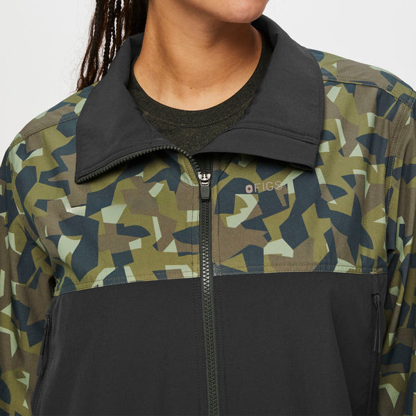 women's Camo Martini Olive Craighill FREEx™ - Scrub Jacket