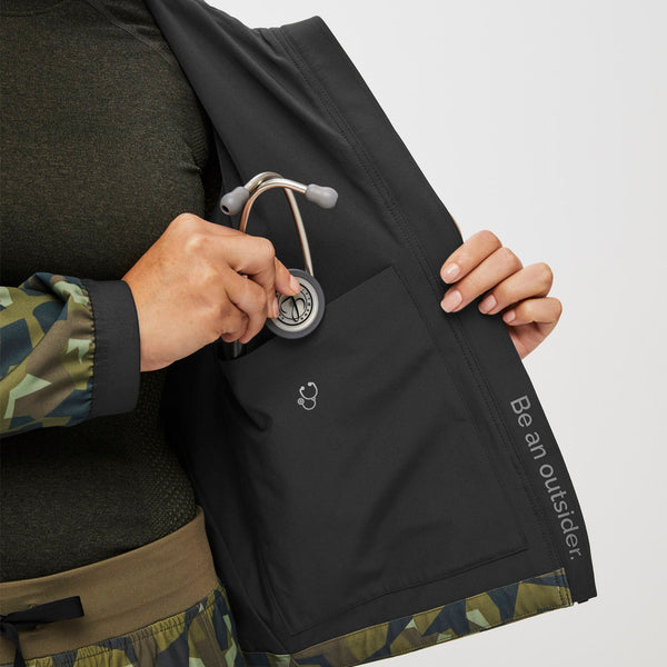 women's Camo Martini Olive Craighill FREEx™ - Scrub Jacket