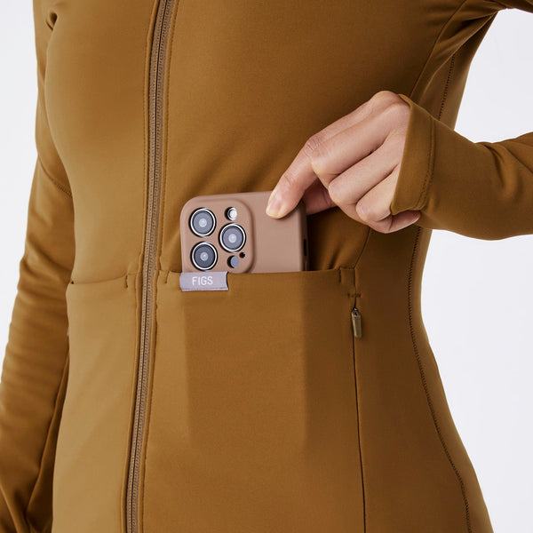 women's Earth ContourKnit Scrub Jacket
