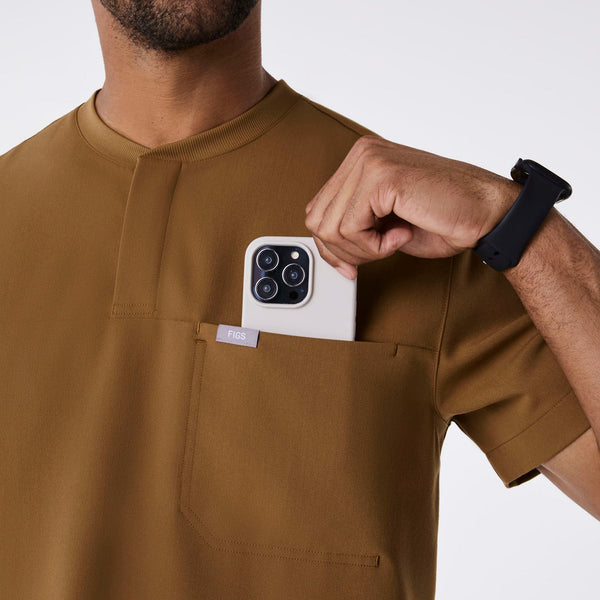 men's Earth Craig - Henley Scrub Top™