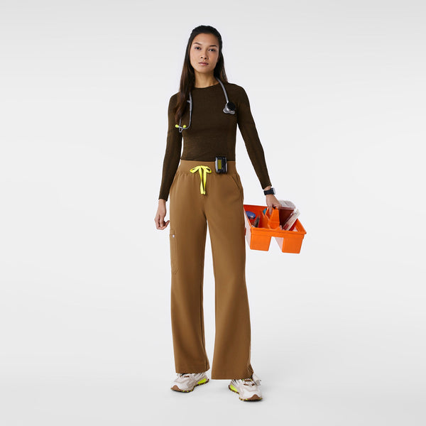 women's Earth Isabel High-Rise Wide-Leg - Scrub Pant
