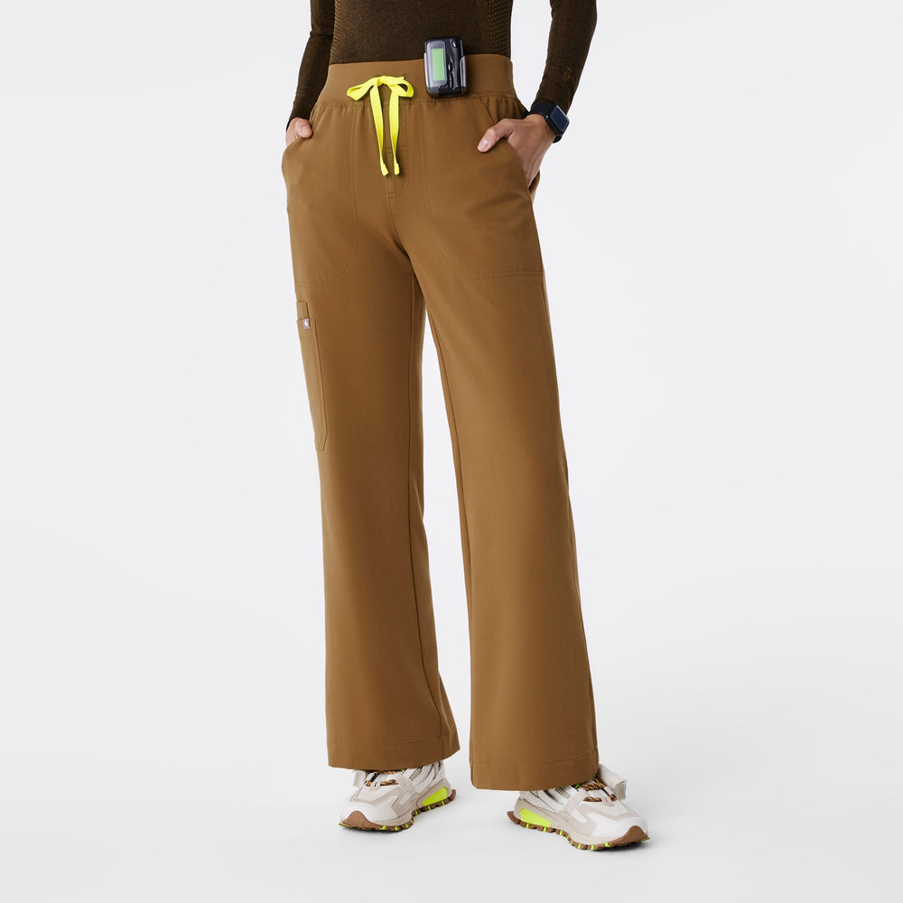 women's Earth Isabel High-Rise Wide-Leg - Scrub Pant
