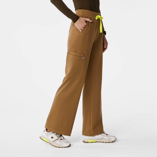 women's Earth Isabel High-Rise Wide-Leg - Tall Scrub Pant