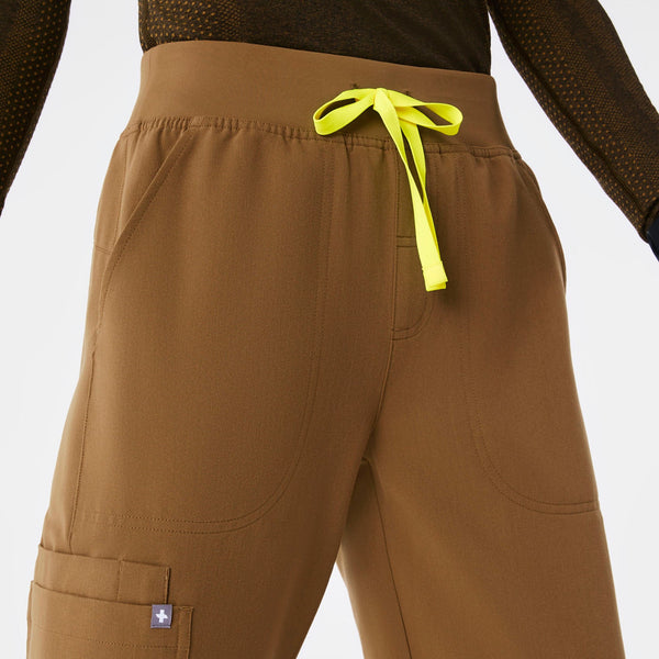women's Earth Isabel High-Rise Wide-Leg - Petite Scrub Pant