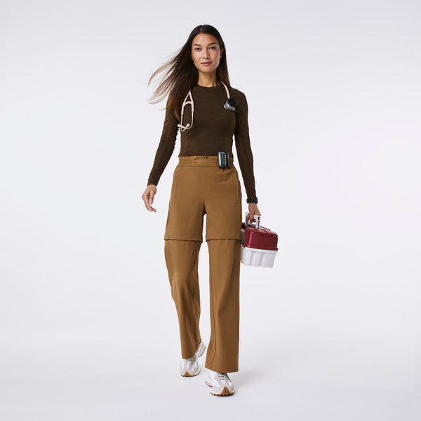 women's Earth High-Rise Indestructible Convertible - Scrub Pant