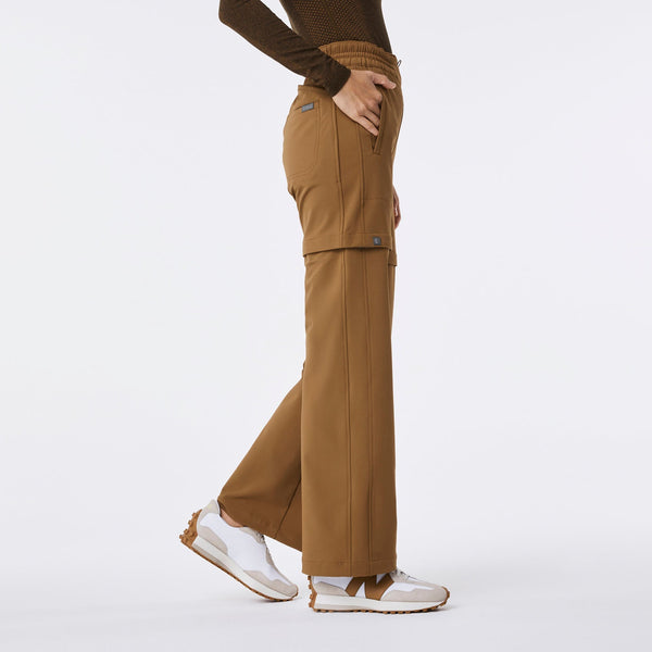women's Earth High-Rise Indestructible Convertible - Petite Scrub Pant