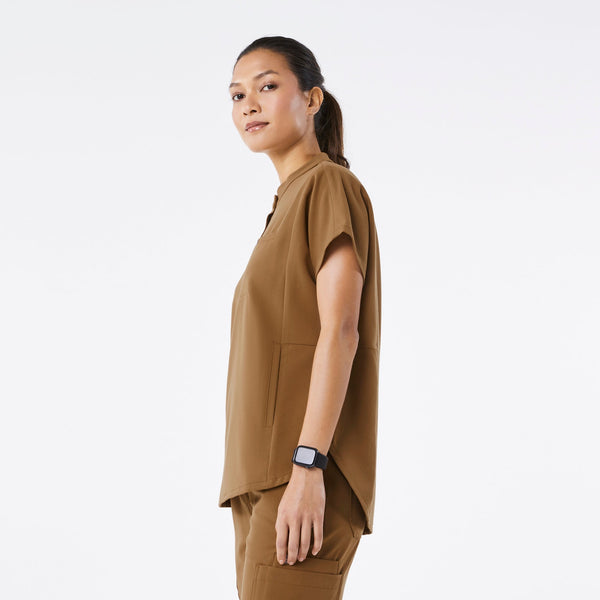 women's Earth Montex Relaxed Scrub Top