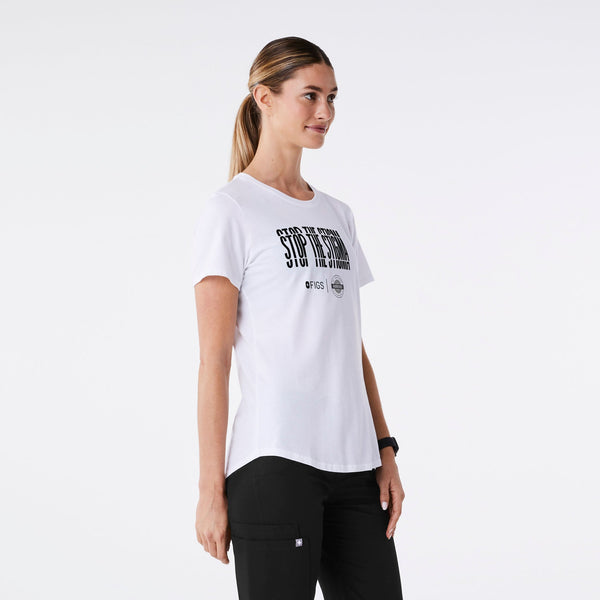 women's White Lorna Breen - Short-Sleeve Underscrub