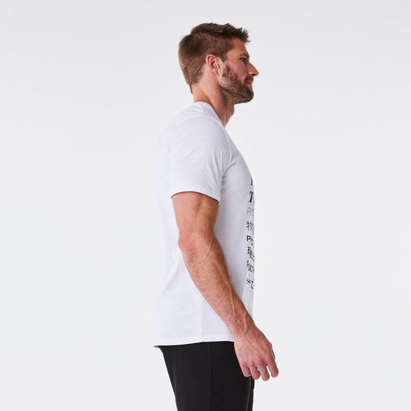 men's White Nurse - Short-Sleeve Underscrub