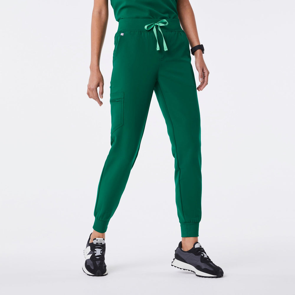 women's Hunter Green Zamora High-Rise - Jogger Scrub Pant™