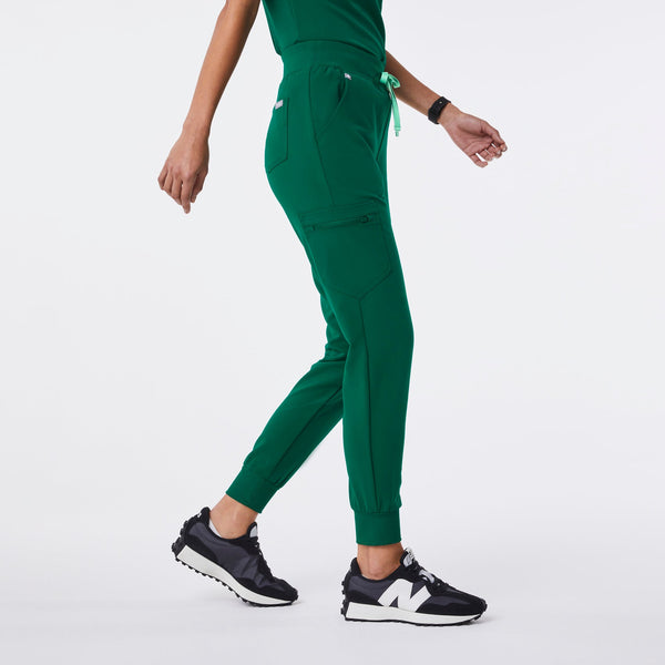 women's Hunter Green Zamora High-Rise - Jogger Scrub Pant™