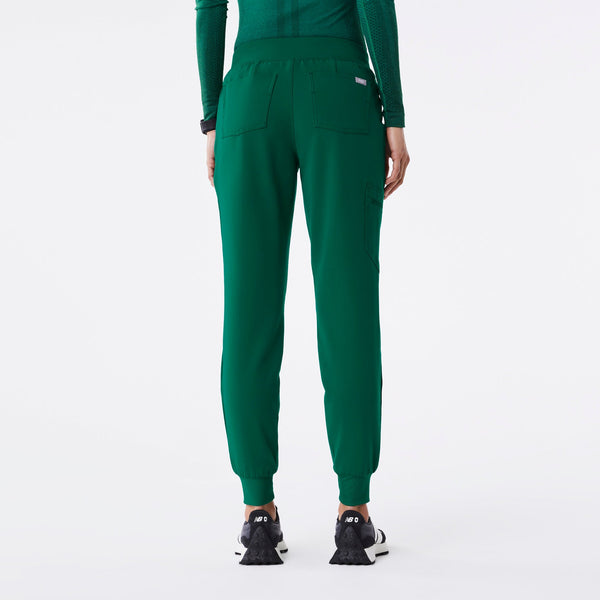 women's Hunter Green Zamora - Petite Jogger Scrub Pant™