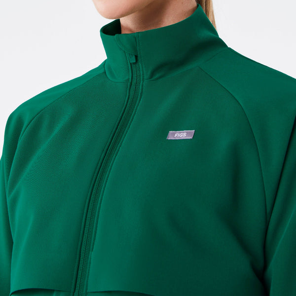 women's Hunter Green Sydney -  Scrub Jacket