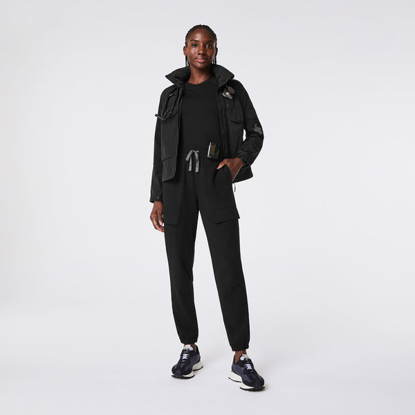 women's Black Sierra - Jogger Scrub Pant