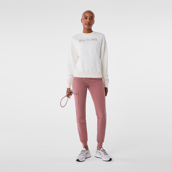 unisex Cream FIGS | Lingua Franca 24/7/365 - Sweatshirt