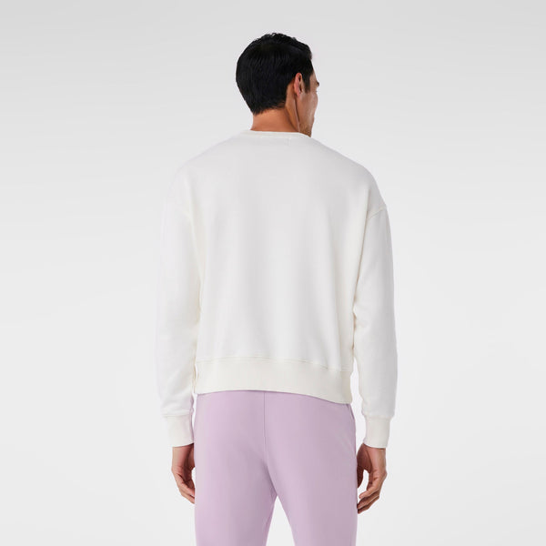 unisex Cream FIGS | Lingua Franca Nurses Do It With Heart - Sweatshirt