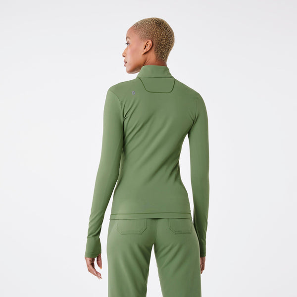 women's Fern ContourKnit Scrub Jacket
