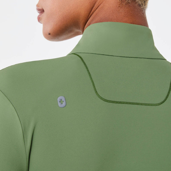 women's Fern ContourKnit Scrub Jacket