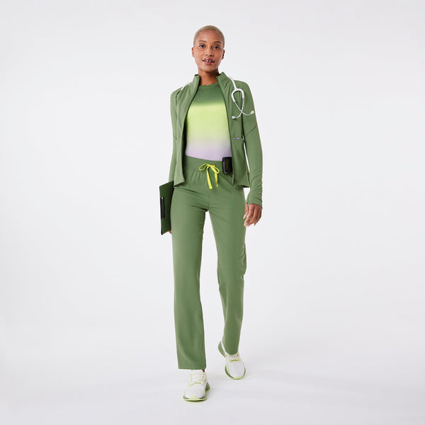women's Fern ContourKnit Scrub Jacket