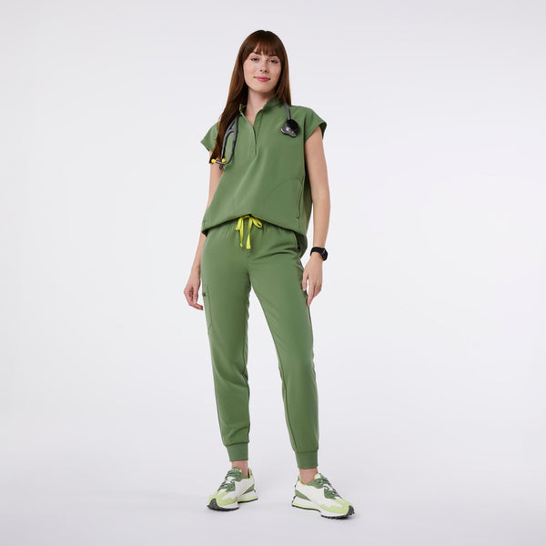 women's Fern Rafaela - Oversized Scrub Top™