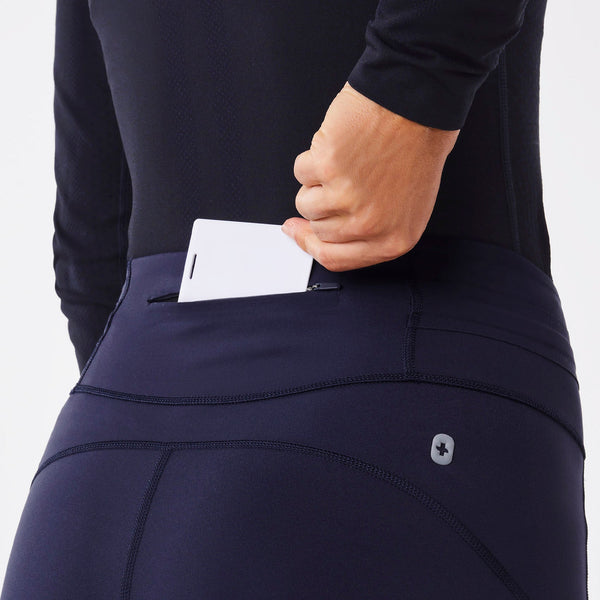 women's Navy High-Rise Seville Flare - ScrubLegging™