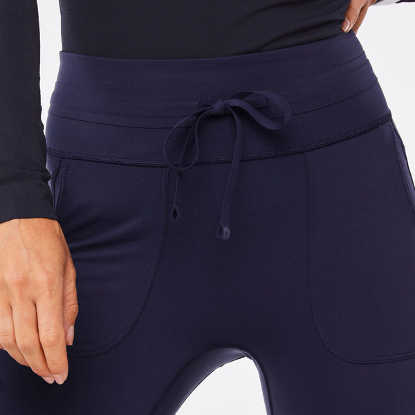 women's Navy High-Rise Seville Flare - ScrubLegging™