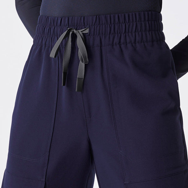 women's Navy Sierra - Petite Jogger Scrub Pant