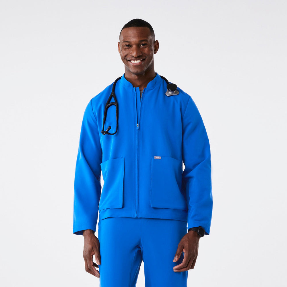 men's Royal Blue Denver - Scrub Jacket