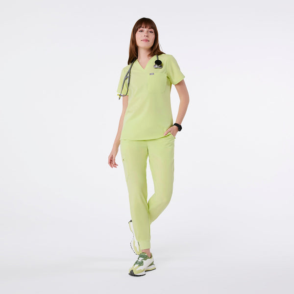 women's Sea Mist Catarina Petite  -  Scrub Top™