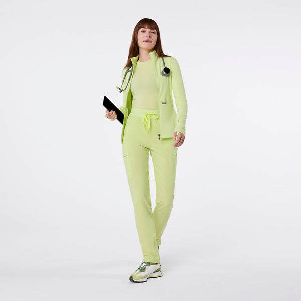 women's Sea Mist ContourKnit Scrub Jacket