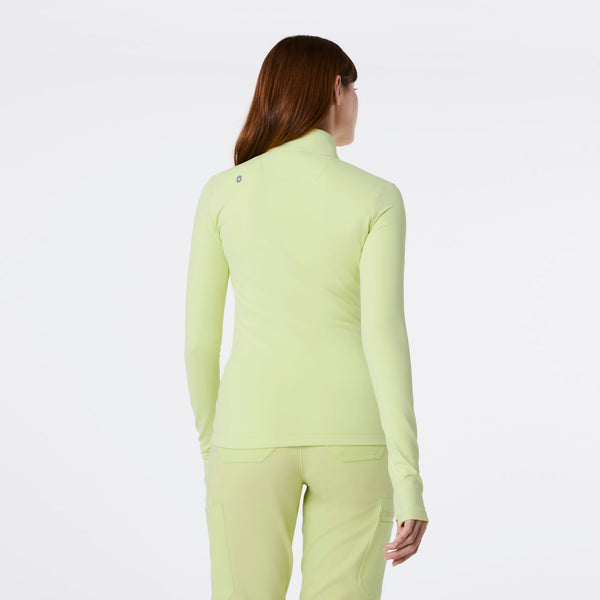 women's Sea Mist ContourKnit Scrub Jacket