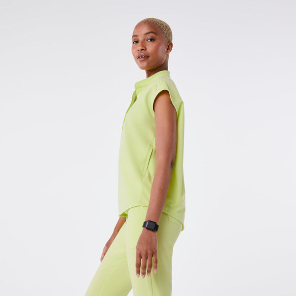 women's Sea Mist Rafaela - Oversized Scrub Top™