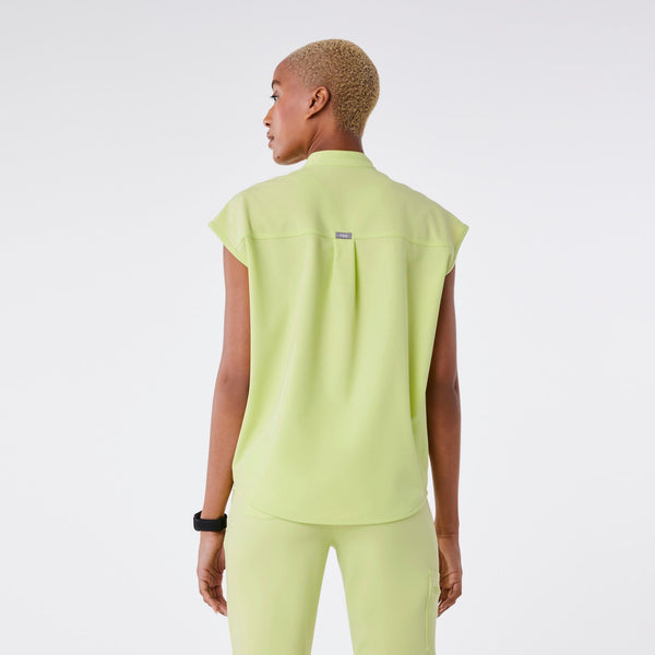 women's Sea Mist Rafaela - Oversized Scrub Top™