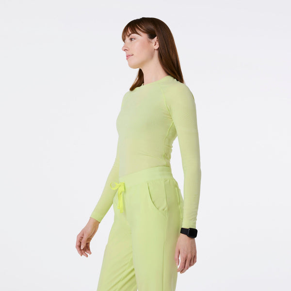 women's Sea Mist Salta Seamless - Long-Sleeve Underscrub