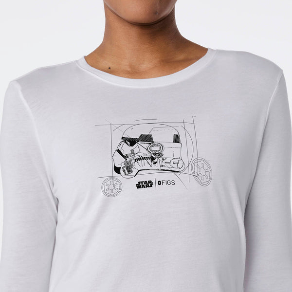 women's STAR WARS White Stormtrooper - Long-Sleeve Underscrub™