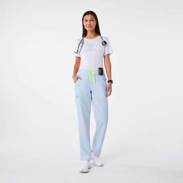 women's White Gay Pride - Short-Sleeve Underscrub