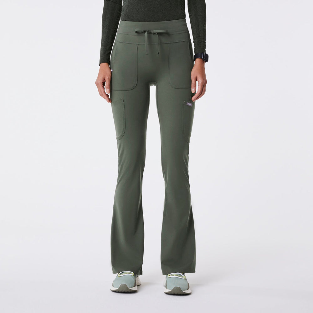 women's Moss High-Rise Seville Flare - ScrubLegging™