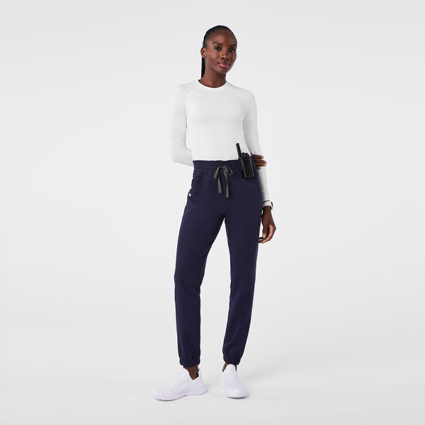 women's Navy Regina High-Rise Slim Jogger - Scrub Pant