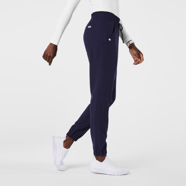 women's Navy Regina High-Rise Slim Jogger - Scrub Pant