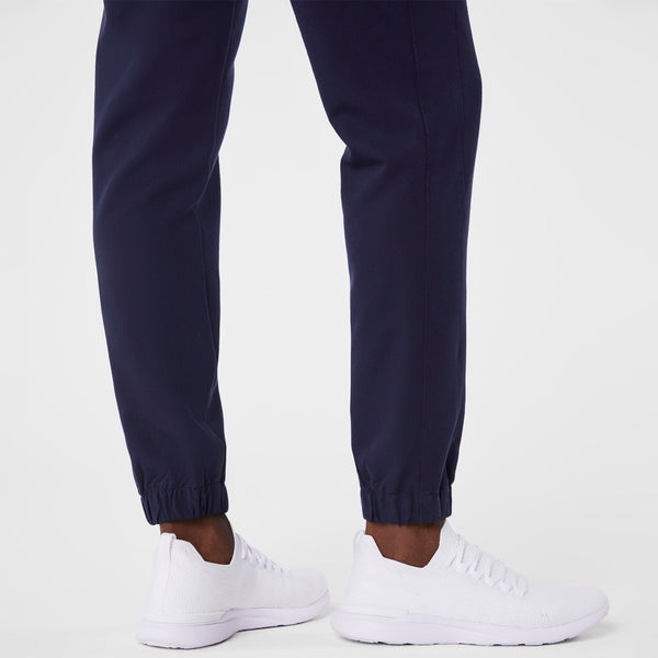 women's Navy Regina High-Rise Slim Jogger - Petite Scrub Pant
